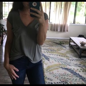 Green comfy blouse